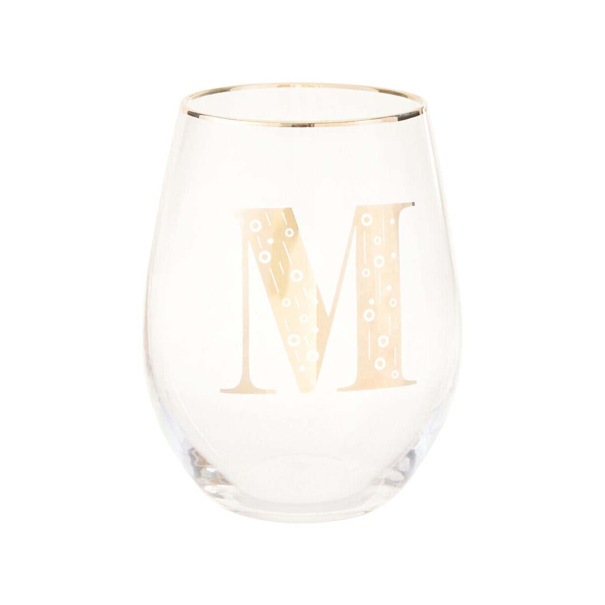 Claro Letter M Curved Tumbler