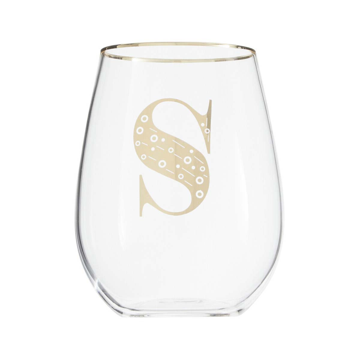 Claro Letter S Curved Tumbler