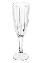 Beaufort Set of 4 Crystal Champagne Flutes