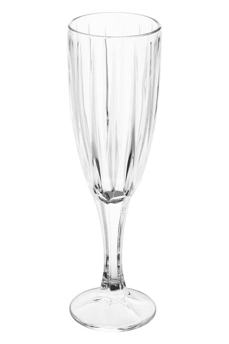 Beaufort Set of 4 Crystal Champagne Flutes