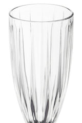 Beaufort Set of 4 Crystal Champagne Flutes