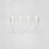 Auclair Set Of Four Champagne Glasses