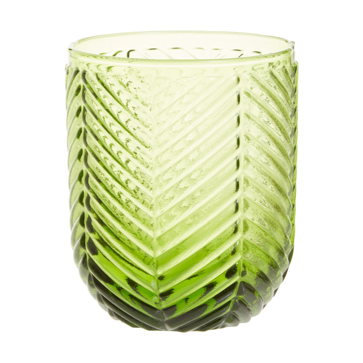 Fleur Set Of Four Green Tumblers