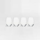 Ada Set Of 4 Crystal Tumblers