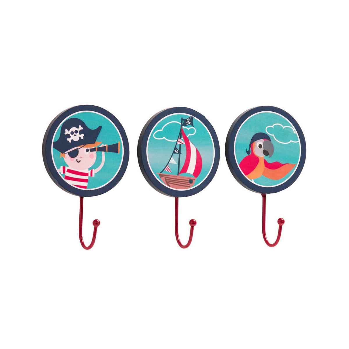 Pirate Assorted Wall Hooks