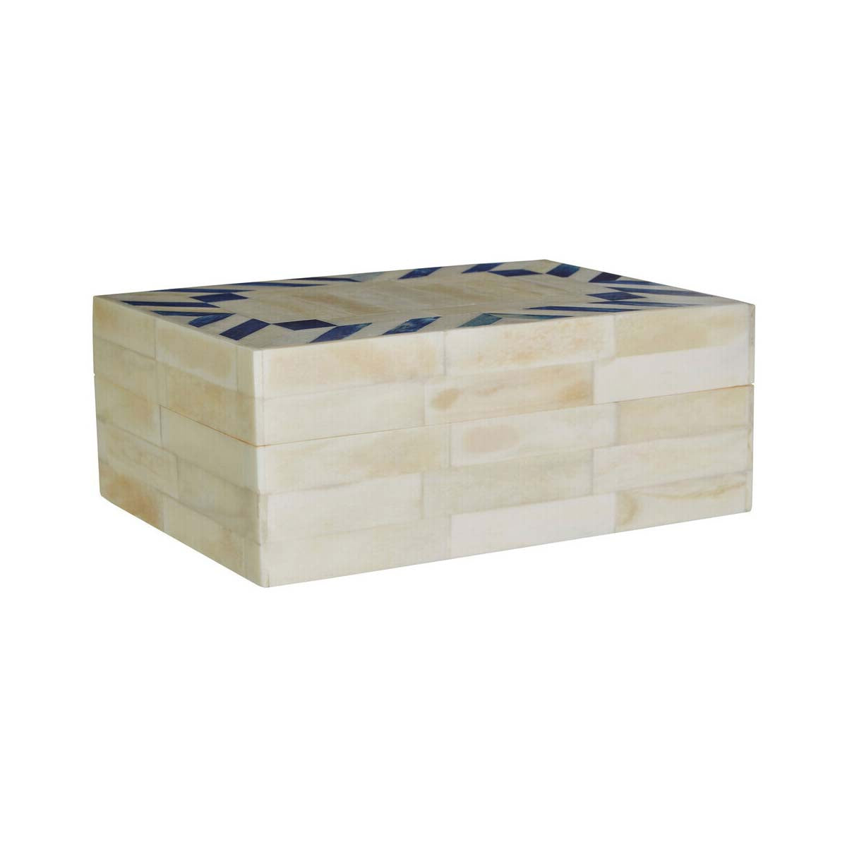 Bowerbird Blue Large Trinket Box