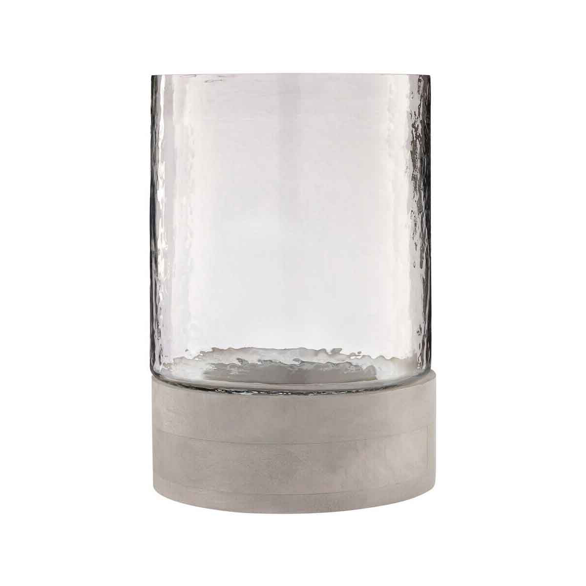 Jain Hurricane Hammered Large Candle Holder