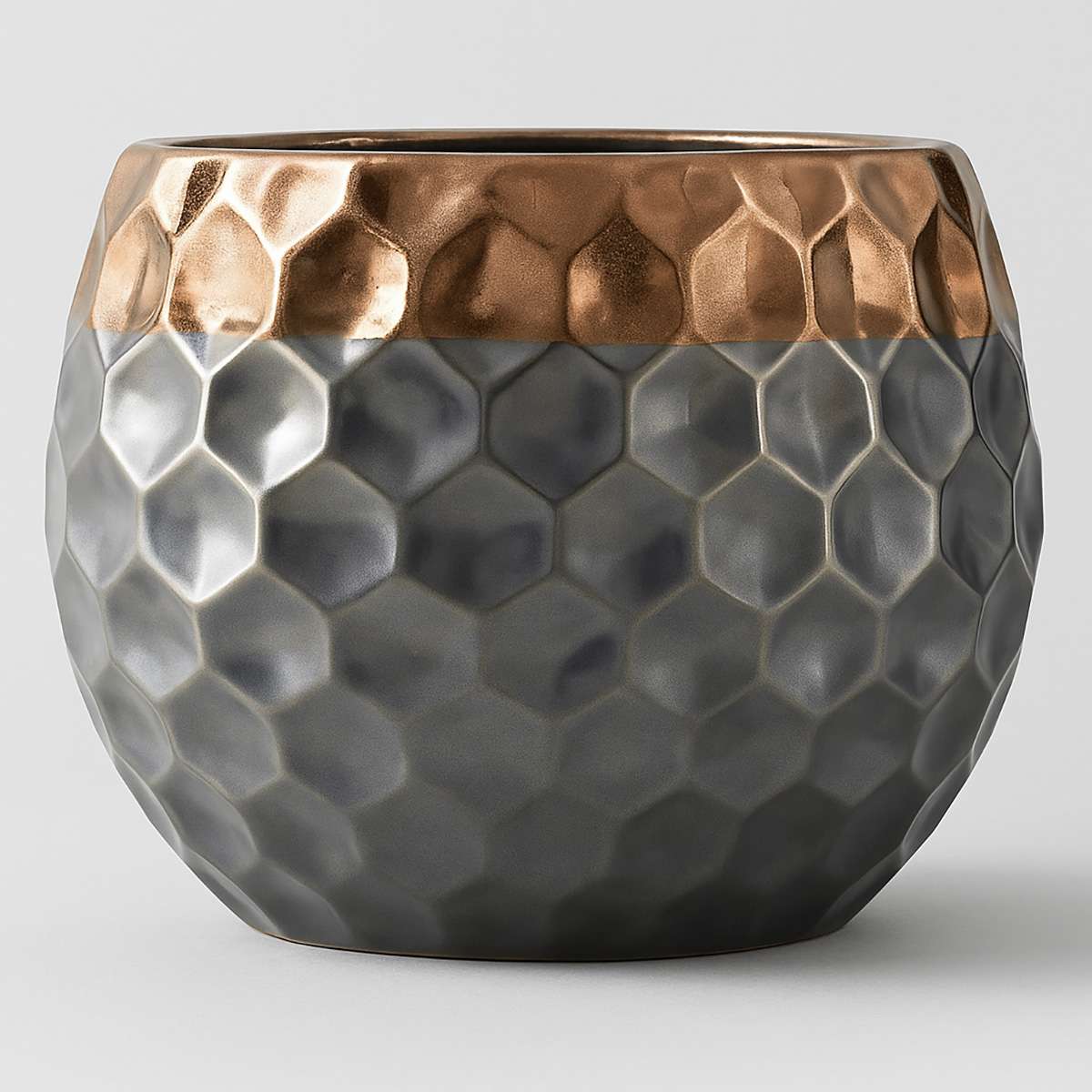 Galaxy Small Metallic Planter