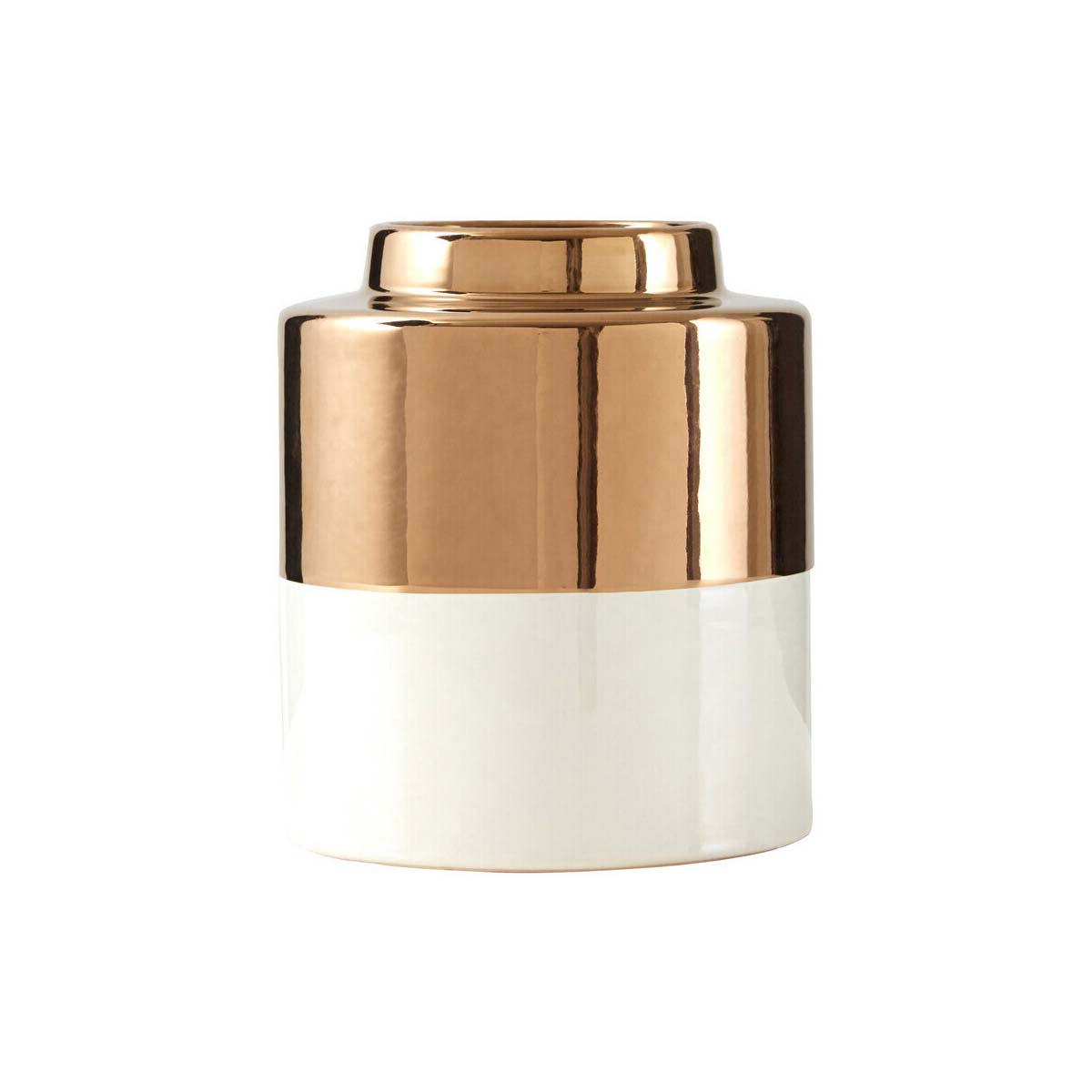 Stellar Small Metallic Vase