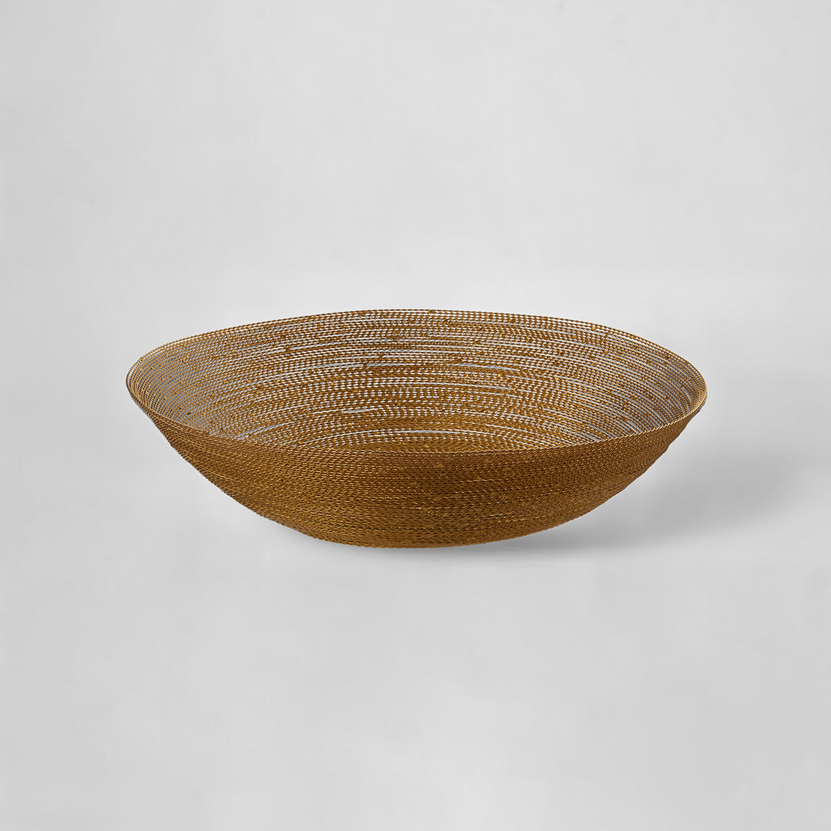 Hege Brass Wire Gold Finish Decorative Bowl