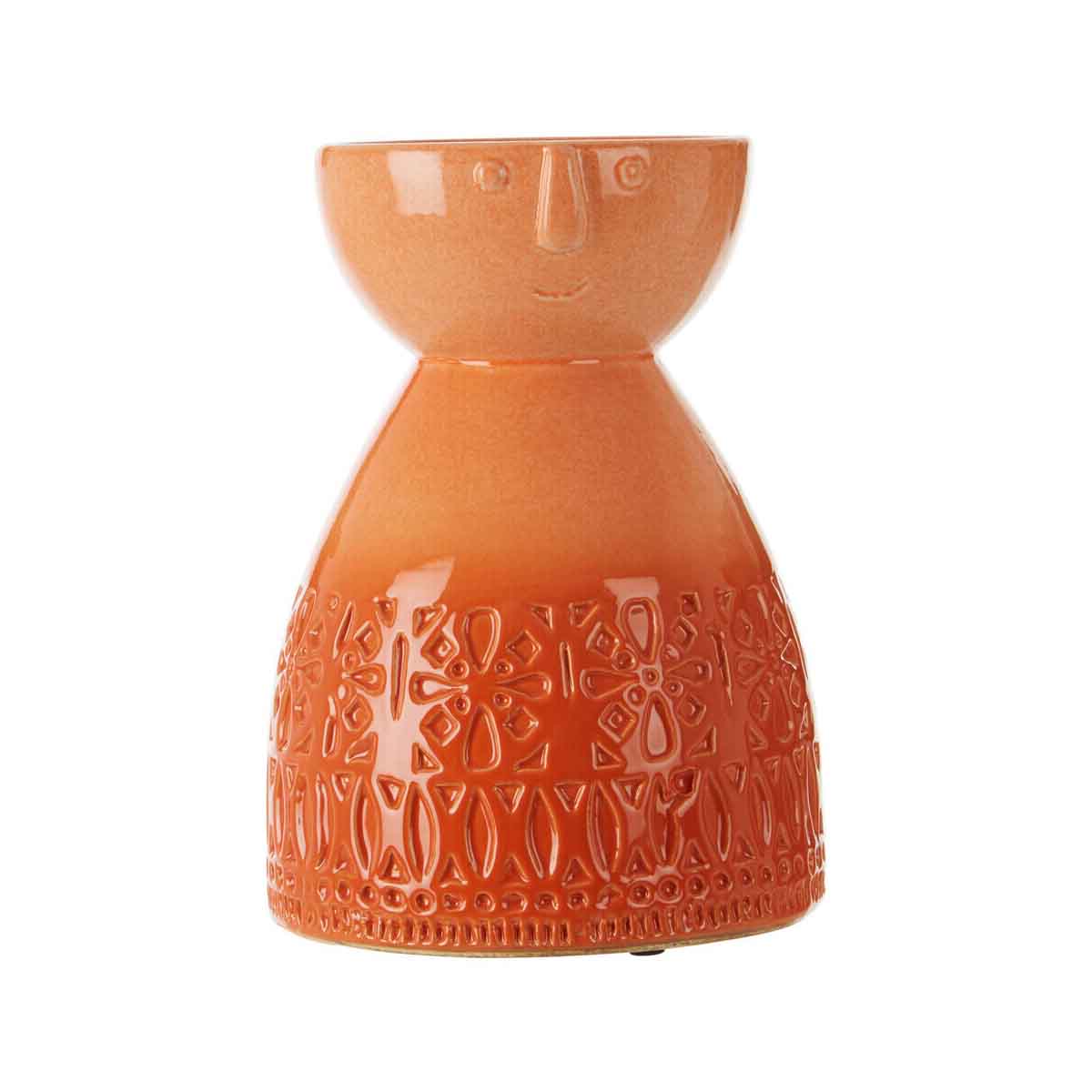 Mimo Medium Coral Face Vase