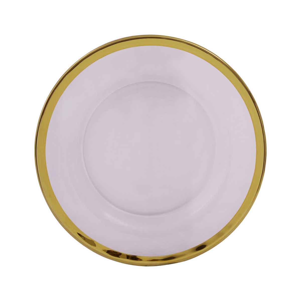 Ida 21cm Side Plate With Gold Rim