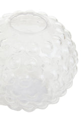 Bolla Small Round Clear Glass Vase
