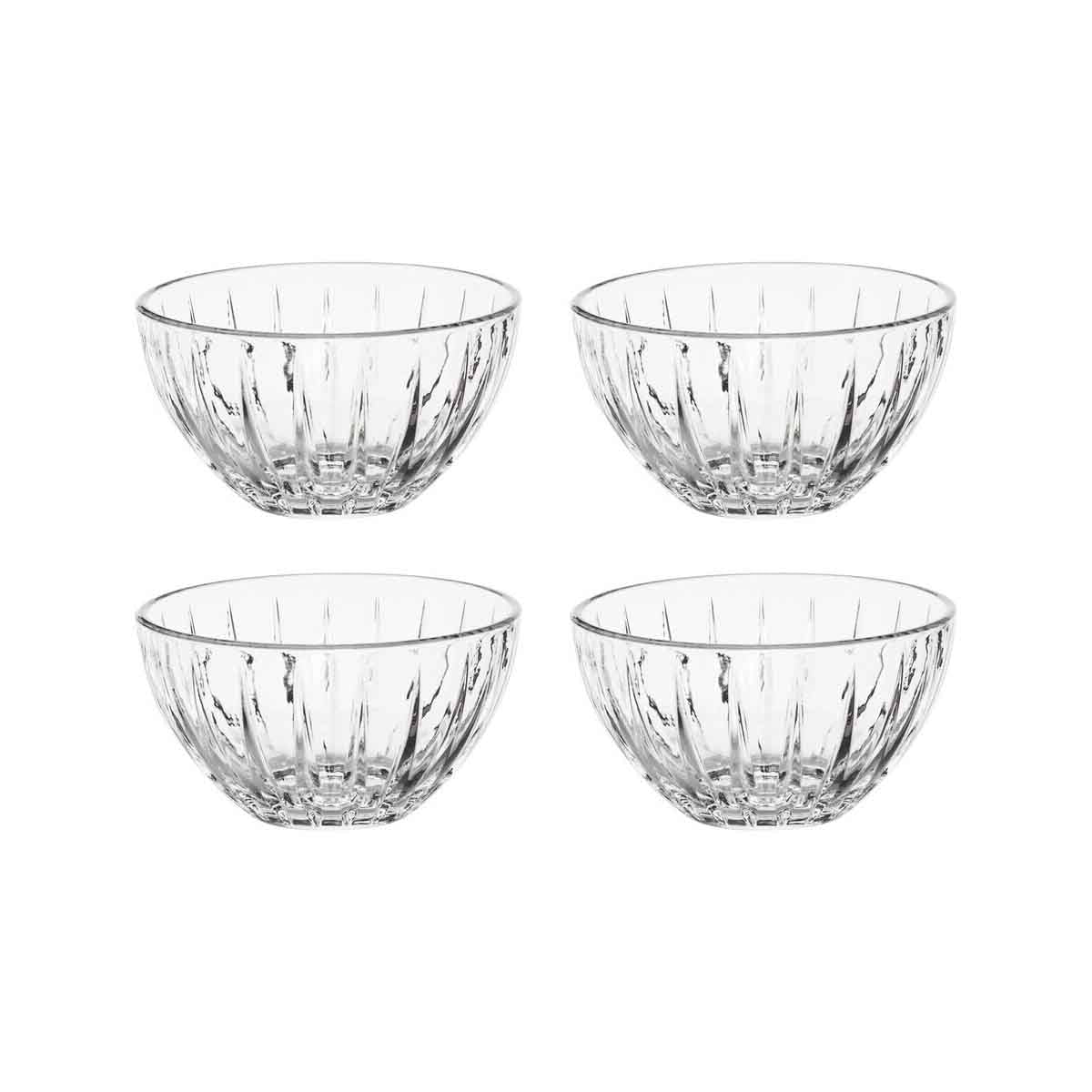 Beaufort Set Of 4 Crystal Small Bowls