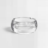 Beaufort Small Crystal Plain Ashtray