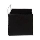 Asher Small Black Wall Plant Box