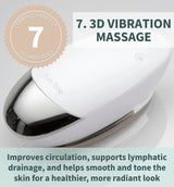 Radiance Pod Deluxe Set. Skin Lifting & Tightening Tool Plus Face-Up Gliding Gel