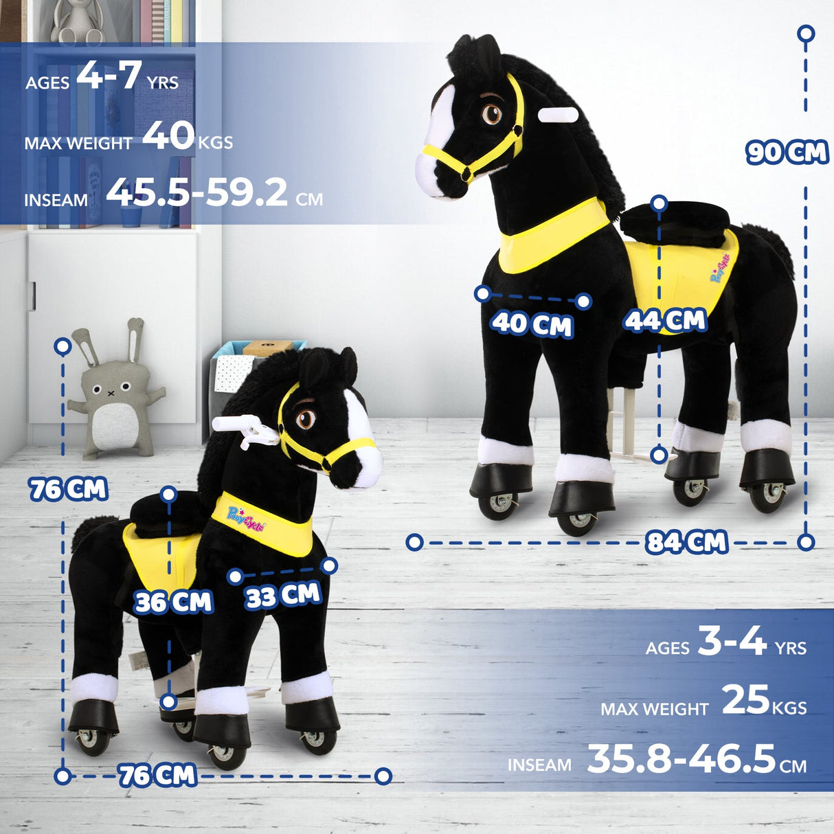 Model E Saddle Horse Toy Age 4-8