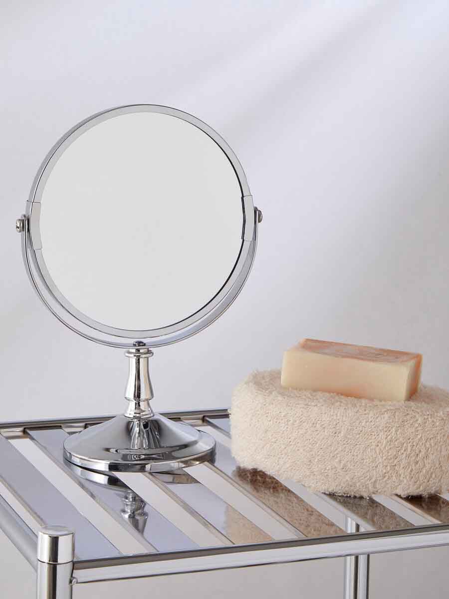 Chrome Large Swivel Mirror