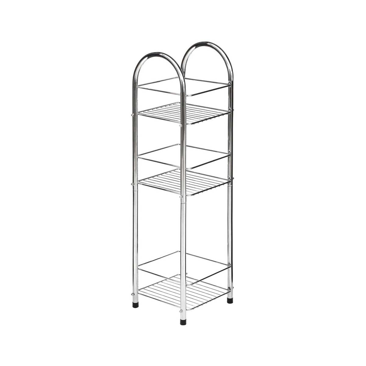 Dara 3 Tier Chrome Storage Stand