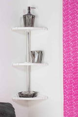 Bathe PS Wall Mountable Corner Shelf Unit