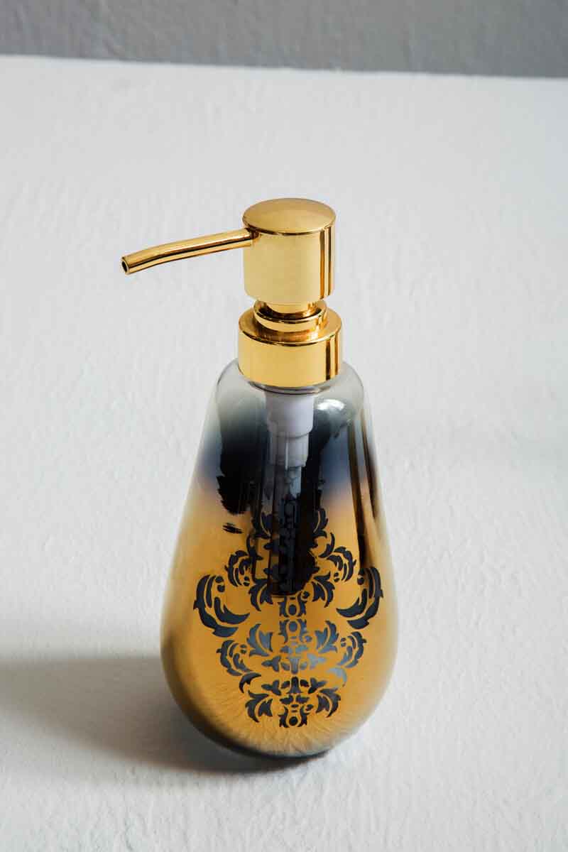 Elissa 395ml Gold Soap Dispenser