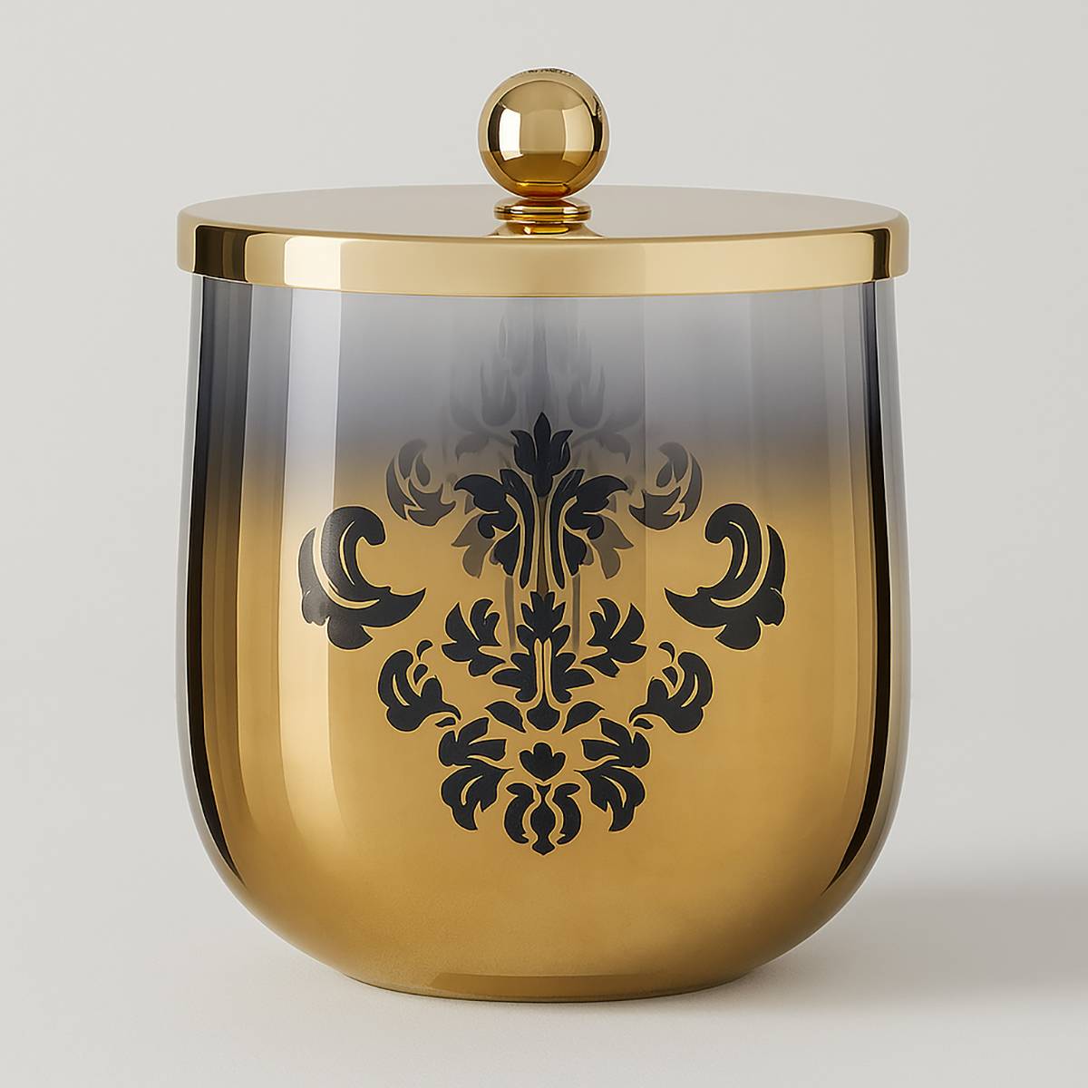 Elissa 600ml Gold Cotton Jar