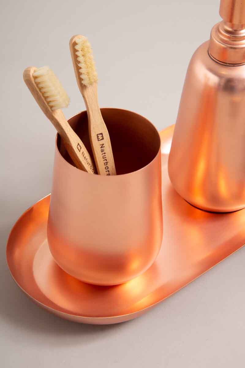 Madison Shine Copper Finish Tumbler