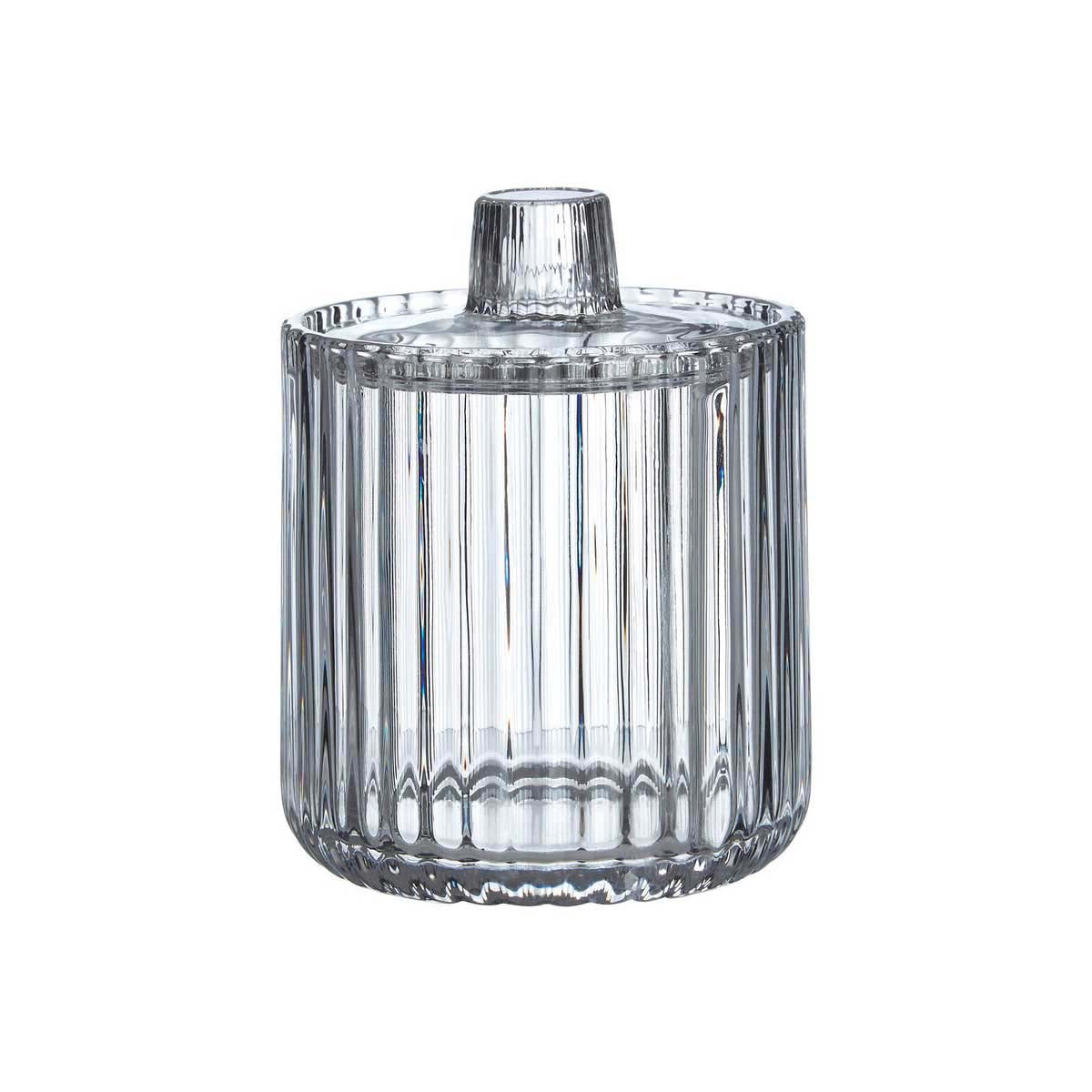 Ticino Brittany Clear Glass Storage Jar