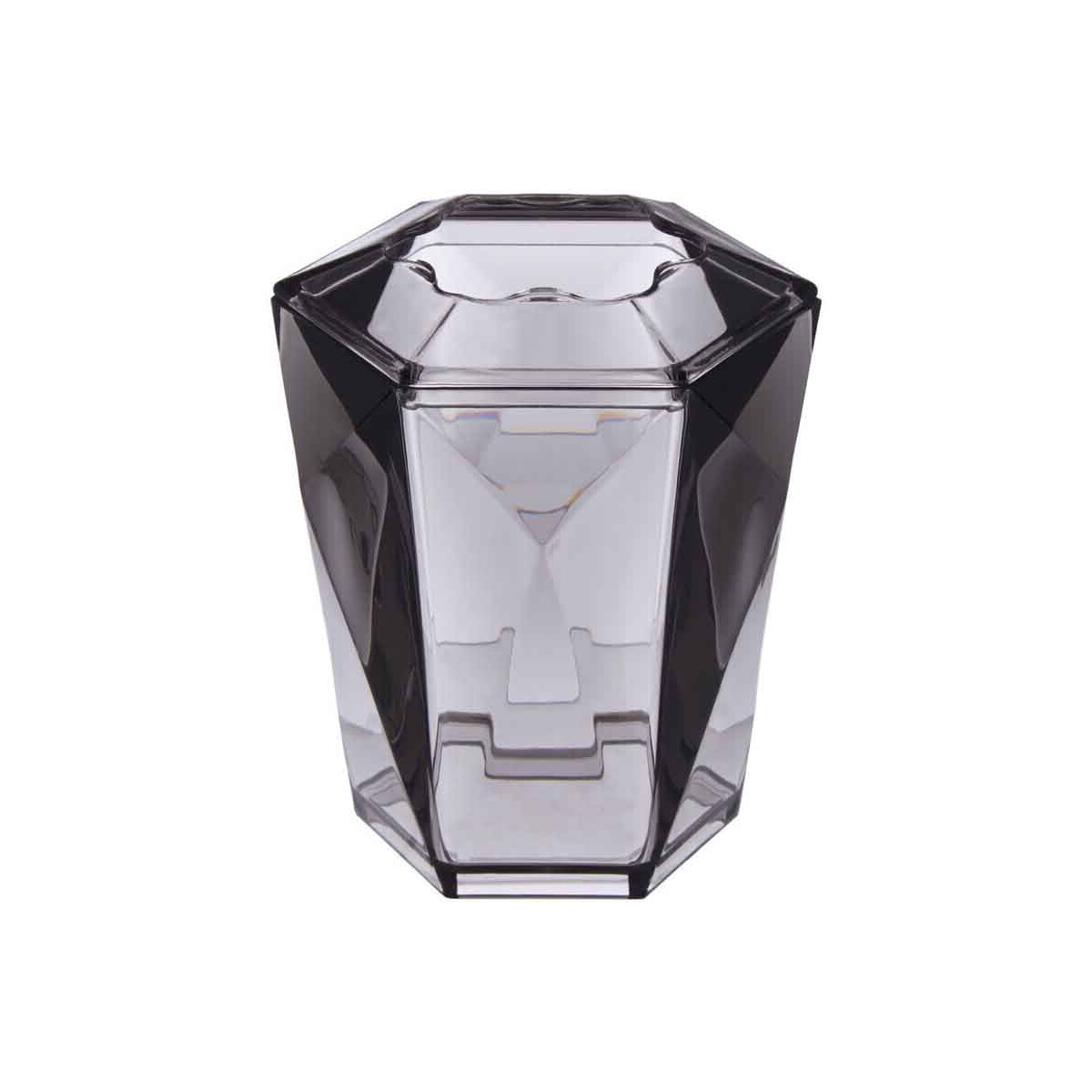 Dow Grey Acrylic Toothbrush Holder