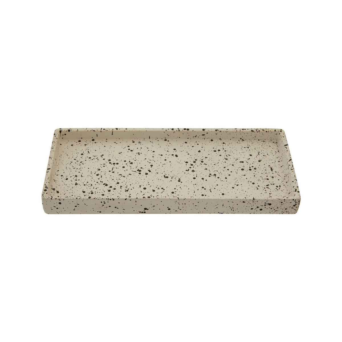Mozie Concrete Speckled Tray