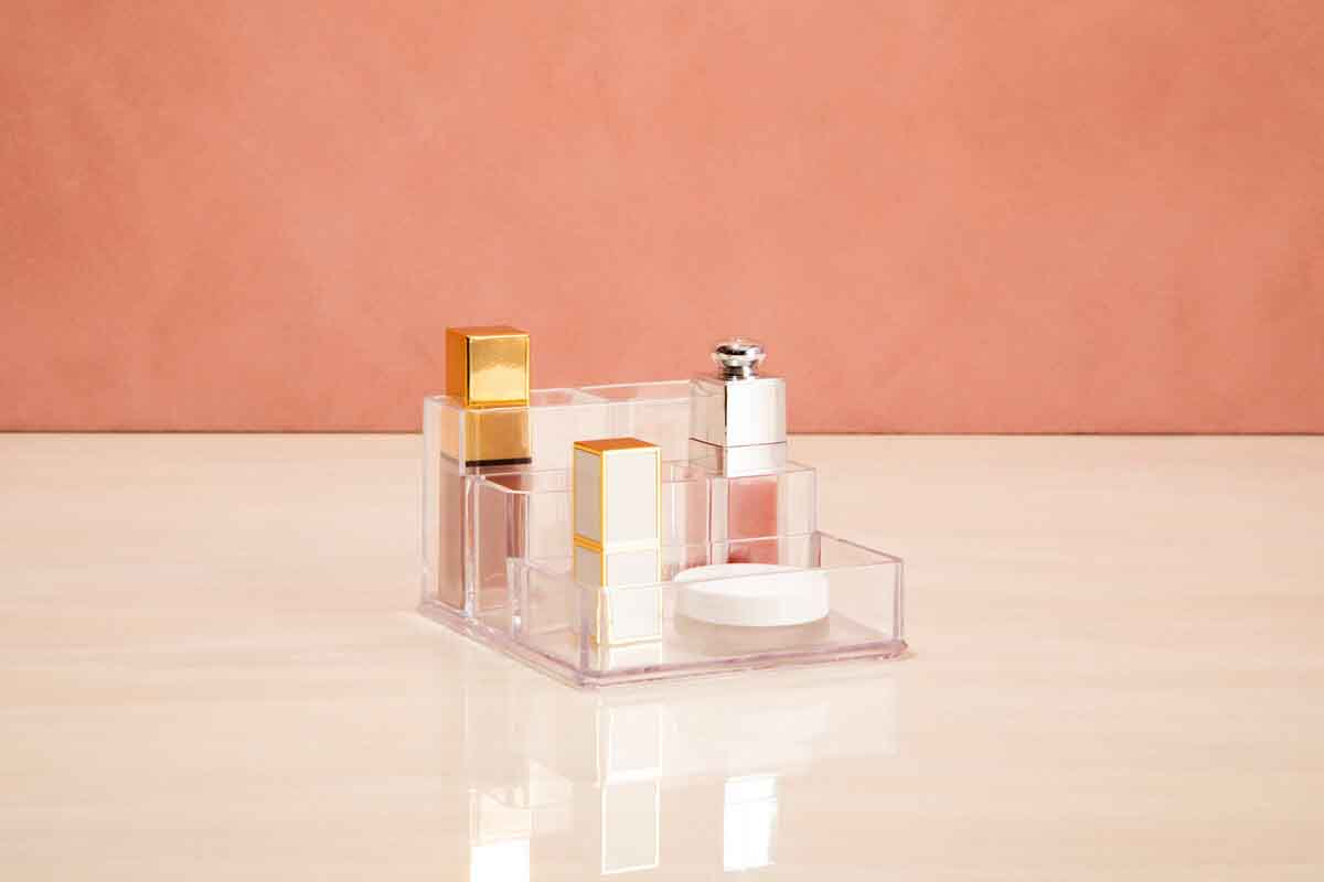 Beauty Cosmetics Organiser with 6 Compartments