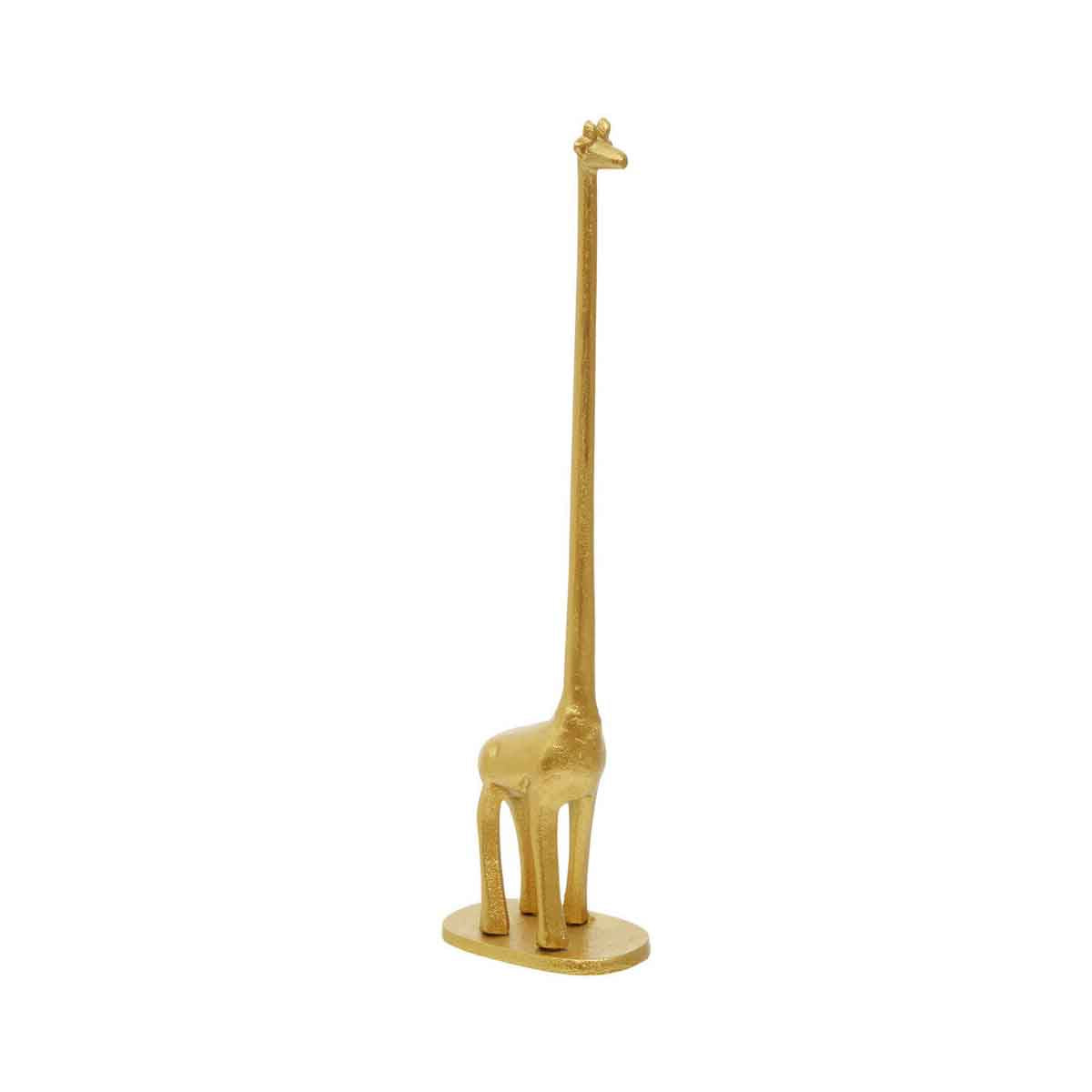 Fauna Gold Finish Giraffe Toilet Roll Holder