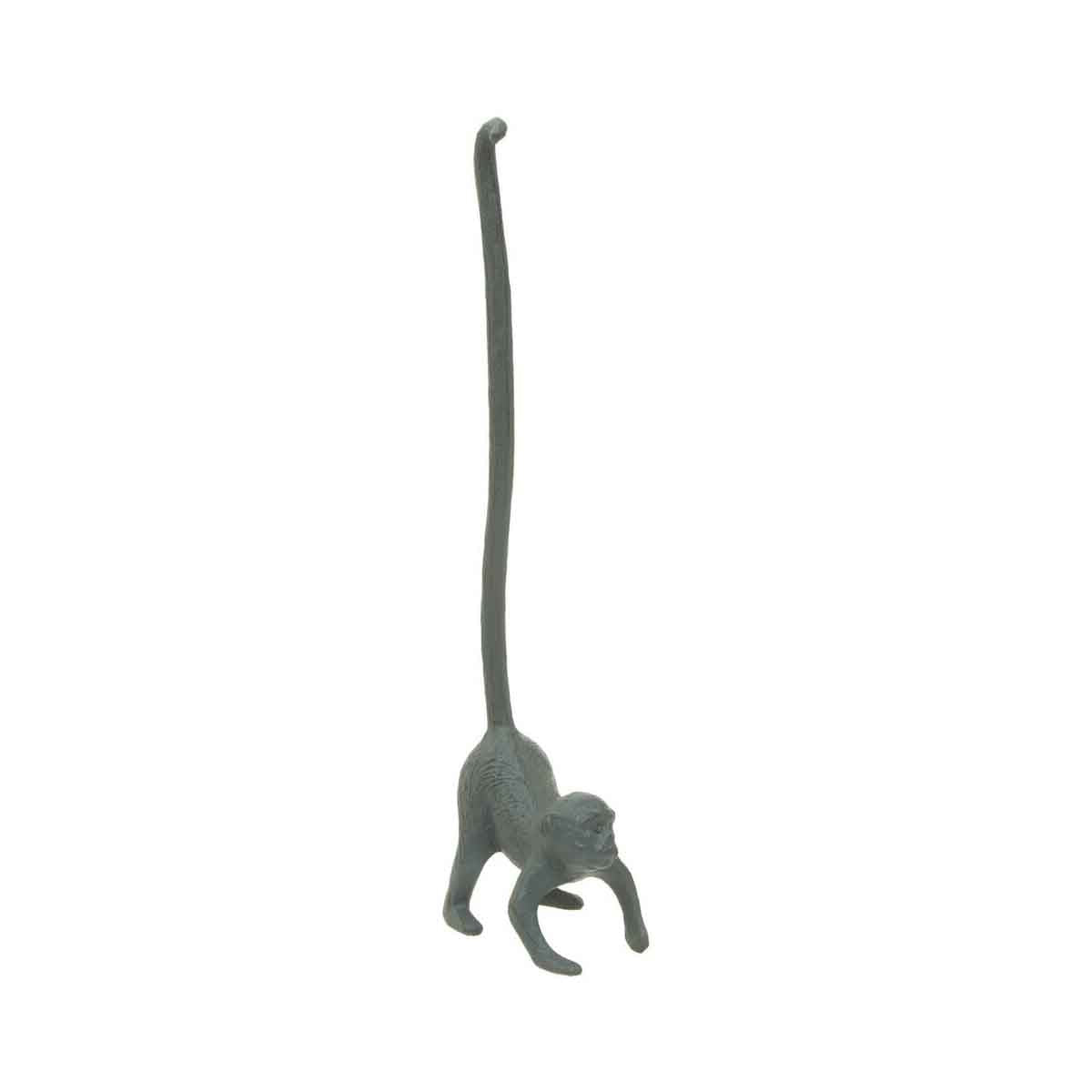Fauna Grey Monkey Toilet Roll Holder