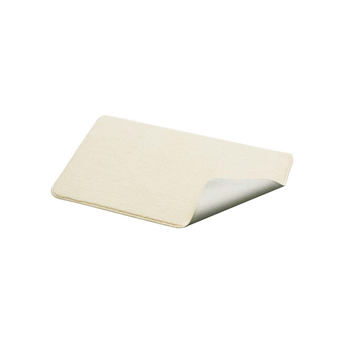 Cream Bath Mat With Latex Back