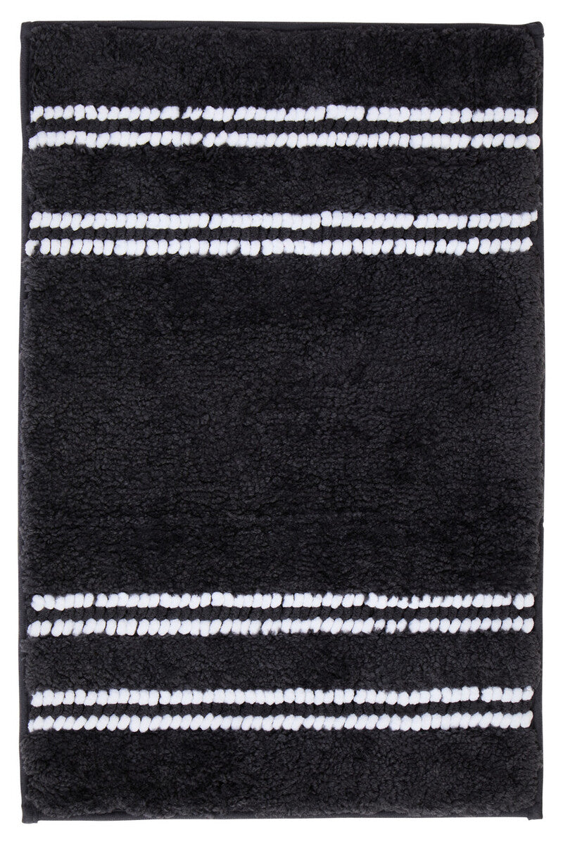 Soak Small Charcoal Grey Bath Mat