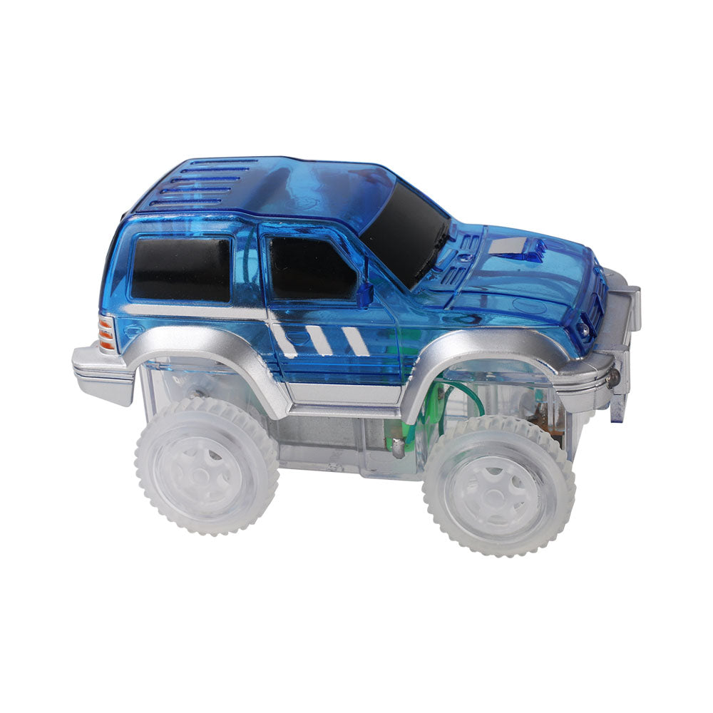 Race Track Car Blue