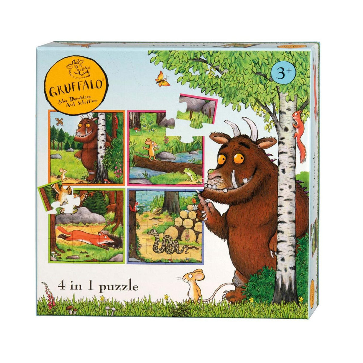 The Gruffalo 4 in 1 Puzzle