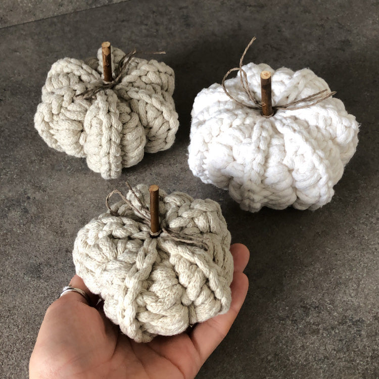 CROCHET PUMPKINS New