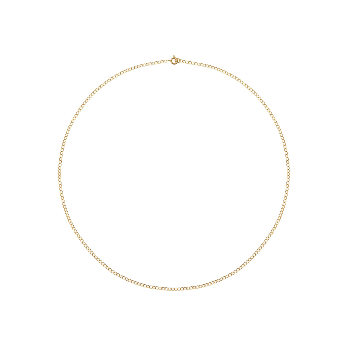 18 Inch Gold Vermeil Chain Necklace