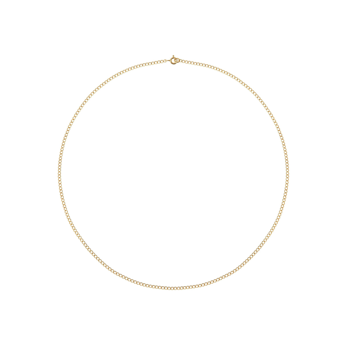 15inch  Gold Plated Chain Necklace