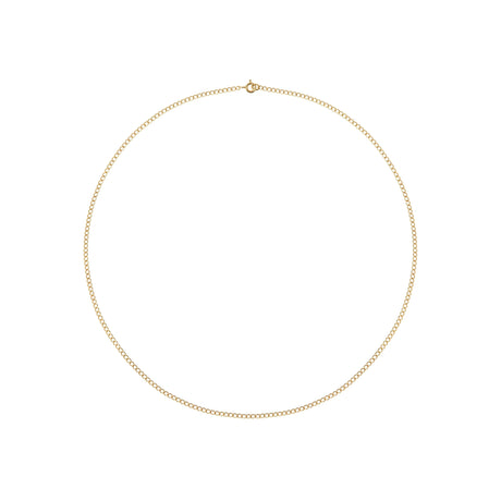 15inch  Gold Plated Chain Necklace