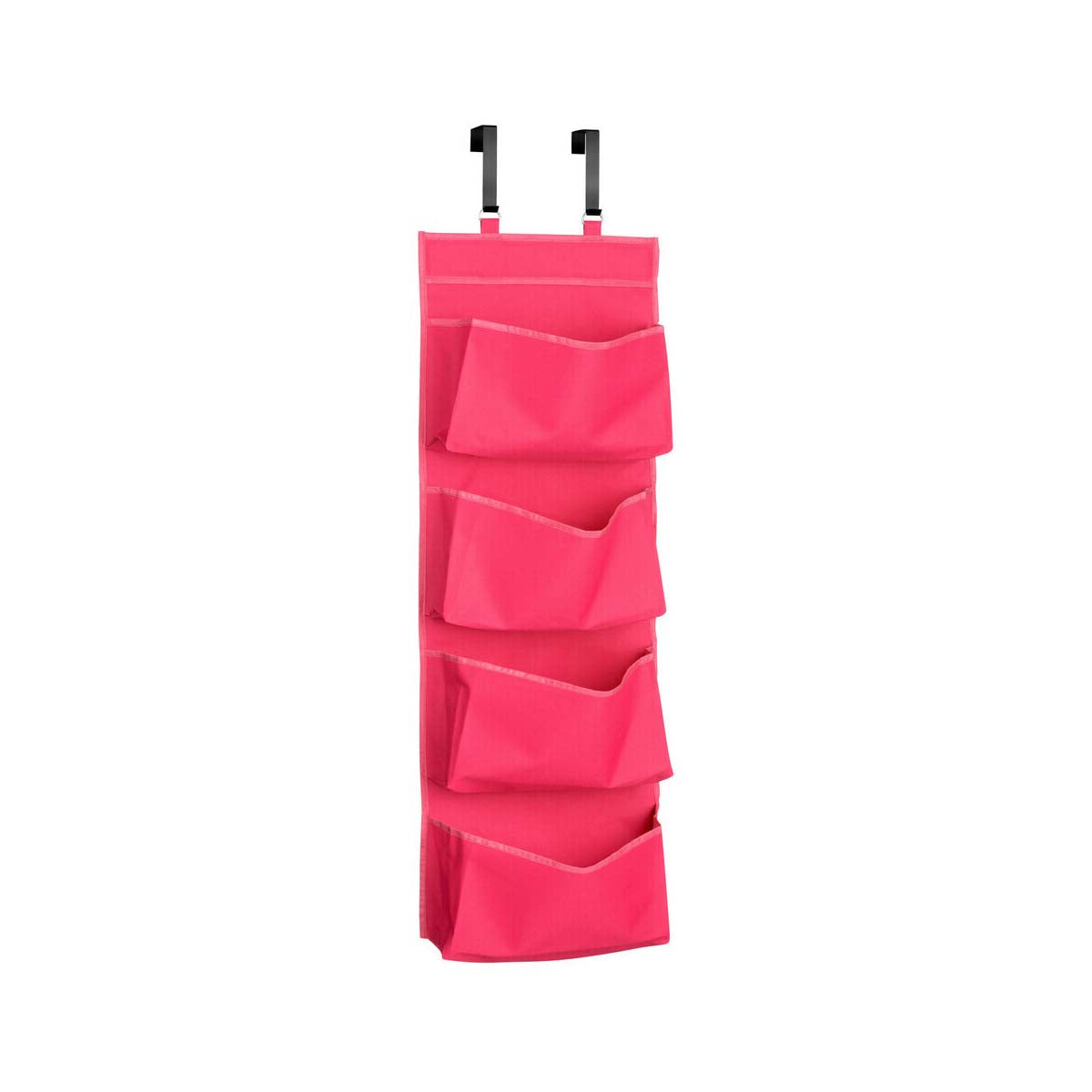 Over Door Hot Pink 4 Tier Hanging Organiser