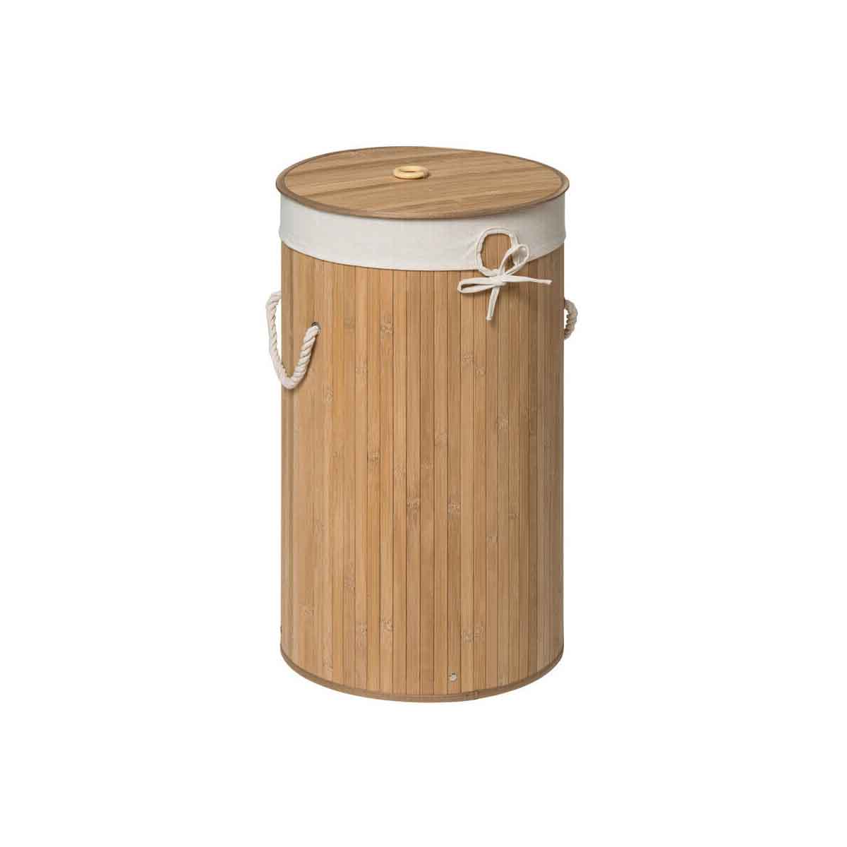Kankyo Natural Round Laundry Hamper