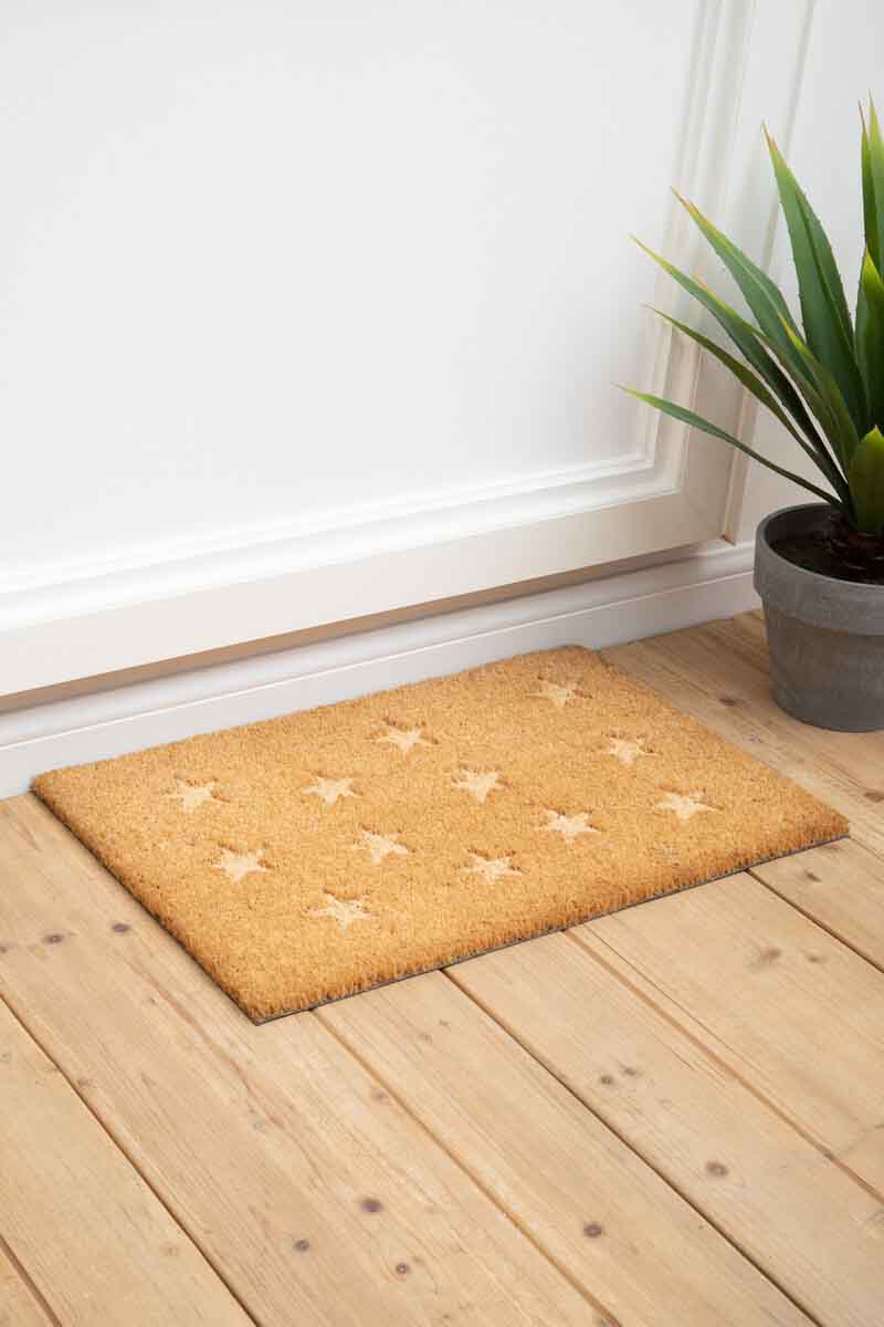 Filta Star embossed coir doormat