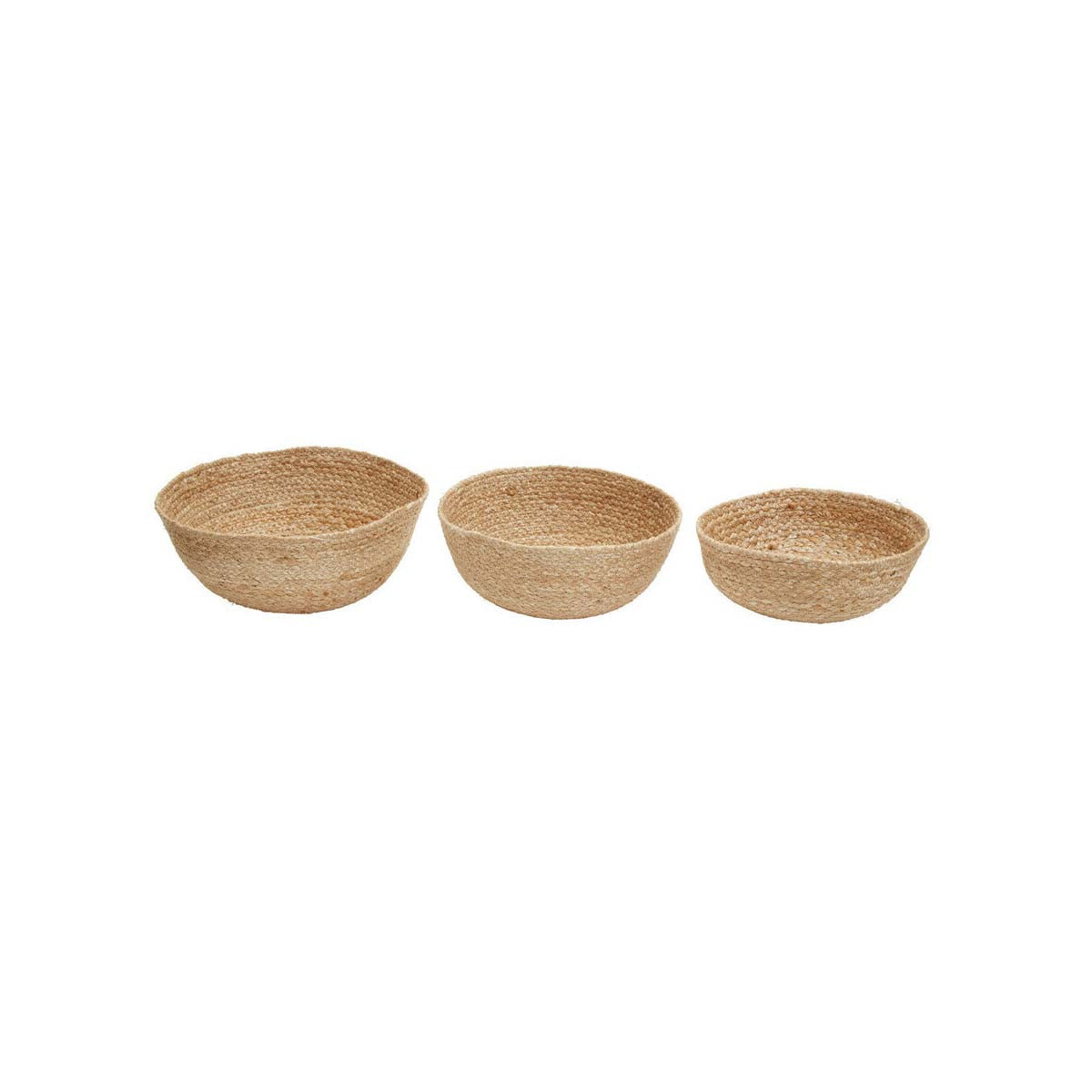 Lidi Set Of Three Jute Baskets