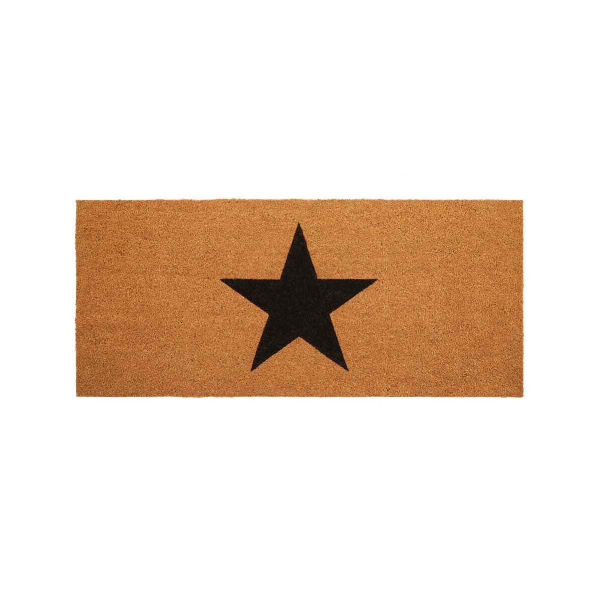 Filta Big Black Star Extra Large Doormat