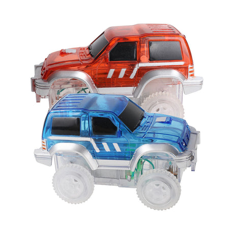 Race Track Car Blue