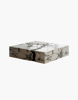 Aesop Low Coffee Table, Square Marble