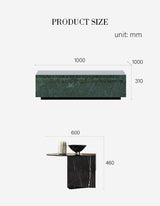 Aberdeen Coffee Table Set, Marble